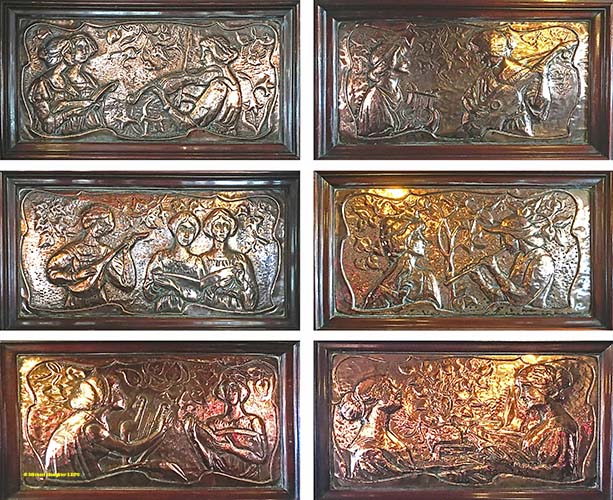 Copper Panels.  by Michael Slaughter. Published on 16-11-2020